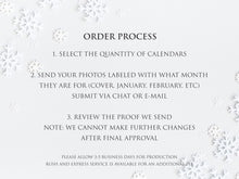 Load image into Gallery viewer, 2024 Custom Calendar With Your Own Photos (Bulk discounts)