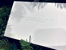 Load image into Gallery viewer, Married & Bright First Married Christmas Greeting Card | Newlywed Greeting Card | Custom Thank You Card