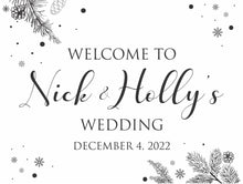 Load image into Gallery viewer, It's BACK! Nick & Holly Wedding Seating Chart Mirror Cling