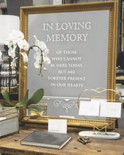 Load image into Gallery viewer, Memorial Wedding Mirror Static Cling Decal