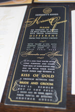 Load image into Gallery viewer, Menus: Kissing Game