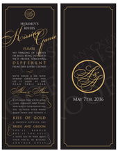 Load image into Gallery viewer, Menus: Kissing Game