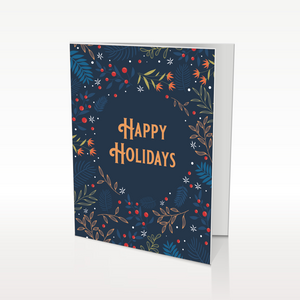 Card: Happy Holidays Festive (2 designs)
