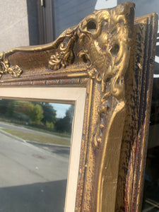 RENTAL: Small Gold Vintage Mirror 2