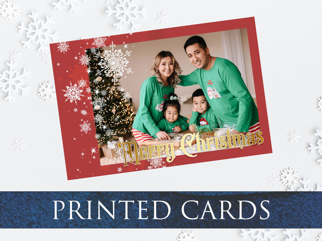 Custom Photo Christmas Greeting Card | Family Greeting Card | Custom Photo Card