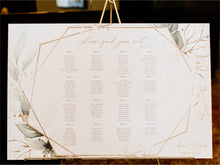 Load image into Gallery viewer, Foam Board Wedding Welcome and Seating Chart Signs
