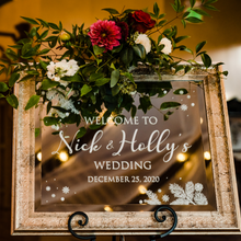 Load image into Gallery viewer, Unplugged Wedding Ceremony Mirror Cling
