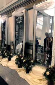 Wedding Seating Chart Mirror Cling