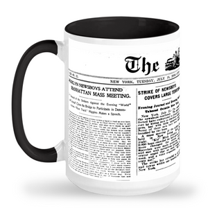 Mug: Newsies on Strike