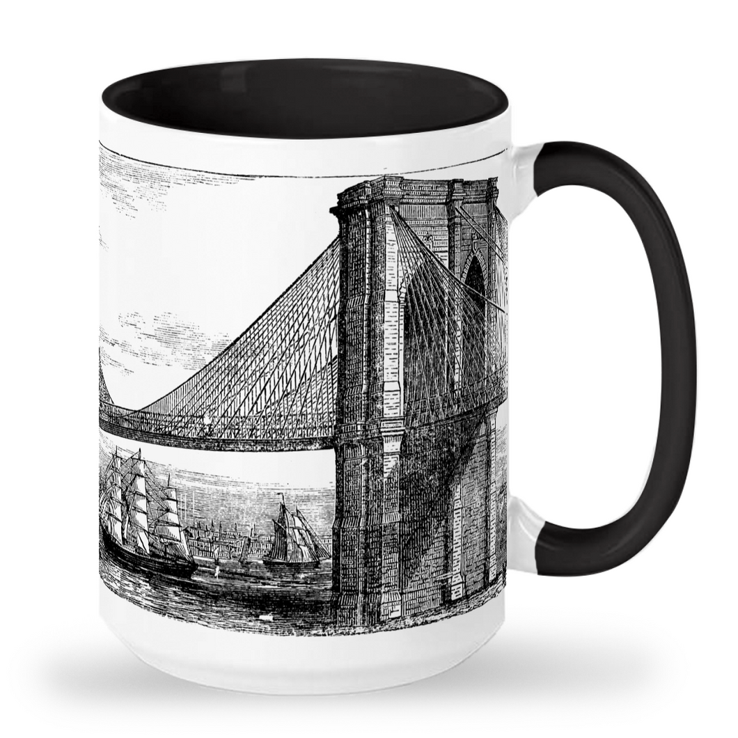 Mug: Brooklyn Bridge & Newsboy strike