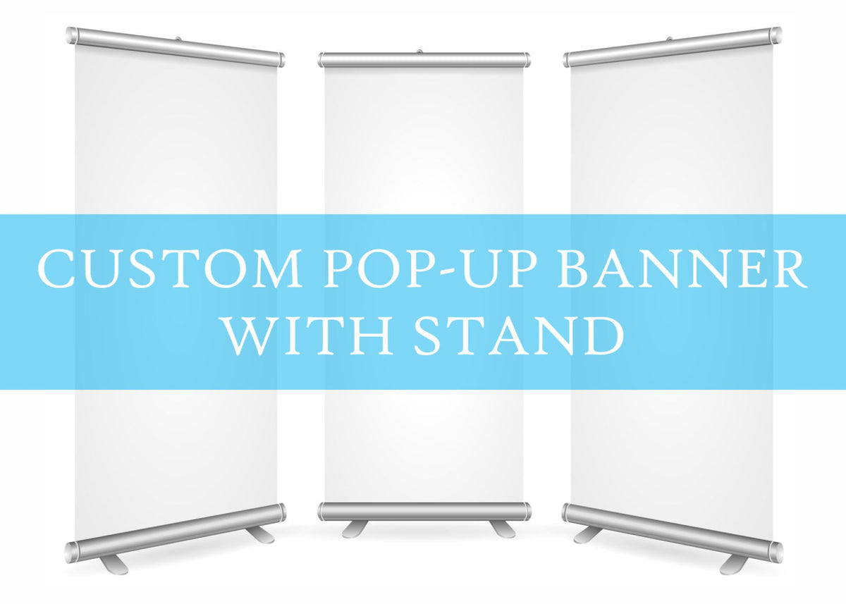 Banner with Stand – Any Key Press