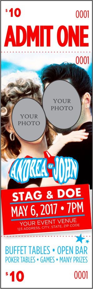 Stag & Doe: 50s Grease Guest Tickets