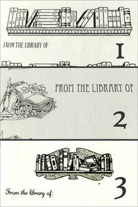 Library: Book Plate Stickers