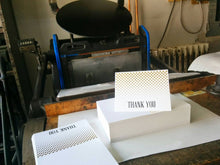 Load image into Gallery viewer, Letterpress Card: Thank You
